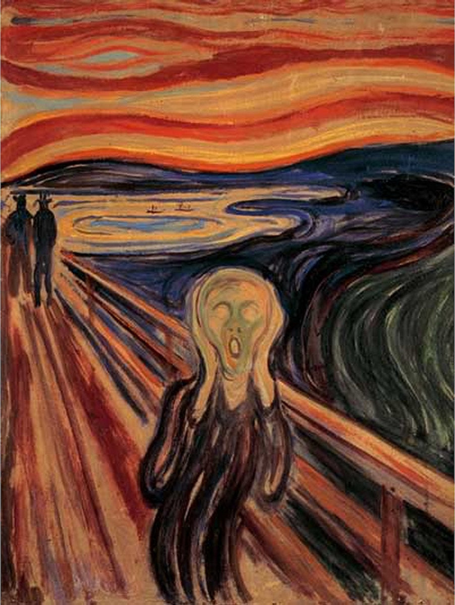 Puzzle Ravensburger Edvard Munch: The Scream 1000 Κομμάτια 2D