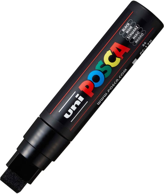 Uni Posca μαρκαδόρος ζωγραφικής PC17K Μαύρο - Black