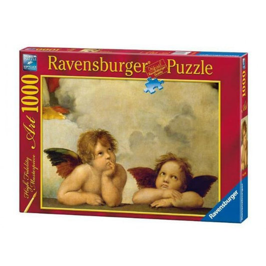 Puzzle Ravensburger "Χερουβείμ - Raphael" - 1000 κομμάτια