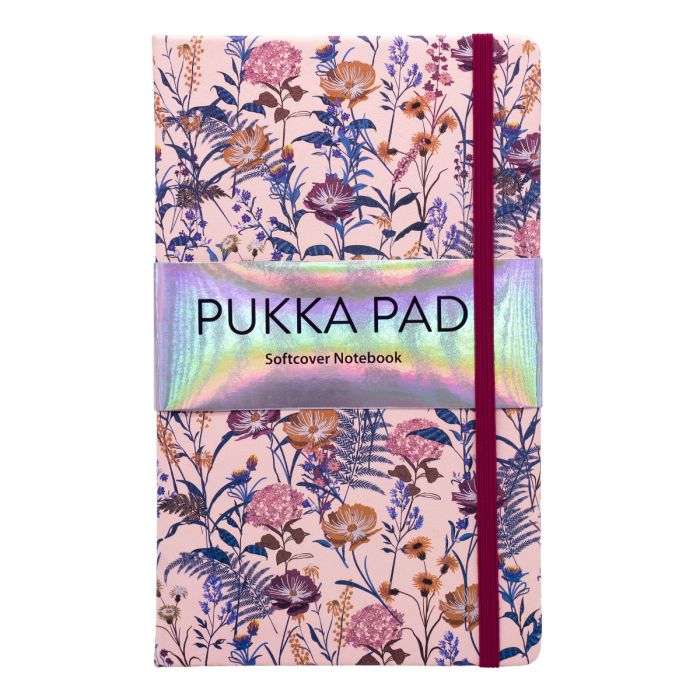 Pukka pad bloom σημειωματάριο μαλακό εξώφυλλο εκρού 13x21