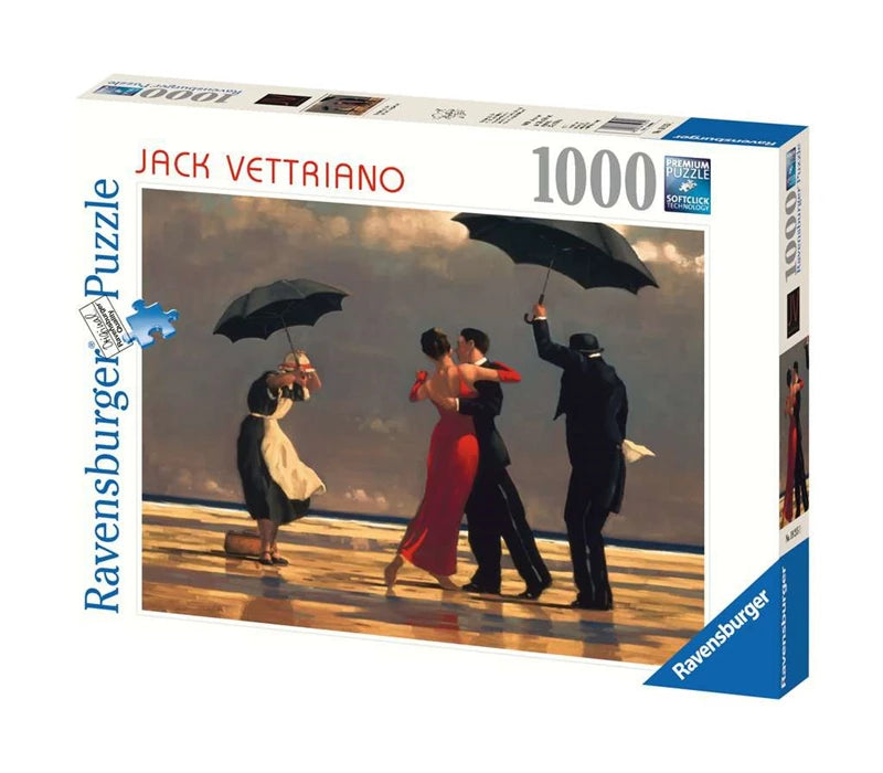 Puzzle Ravensburger "The Singing Butler- Jack Vettriano" - 1000 κομμάτια